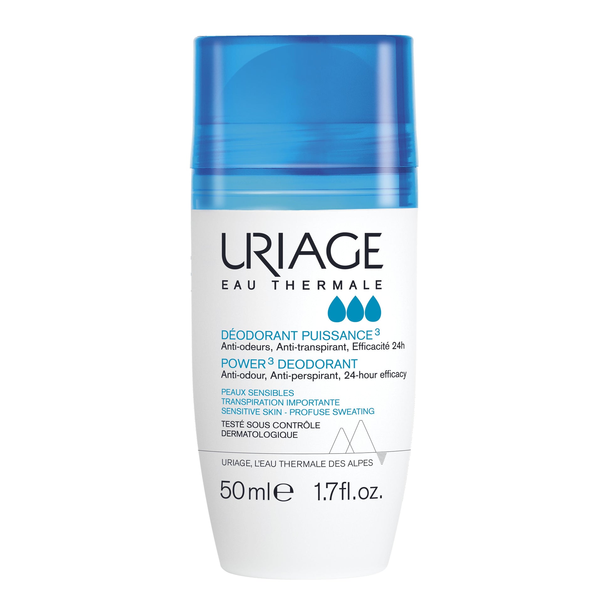 Uriage Powder3 Deodorant Roll-On 50ml