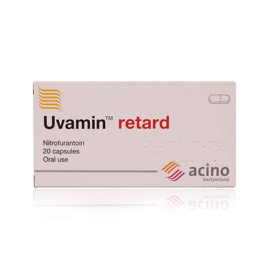 Uvamin Retard Capsules 20'S