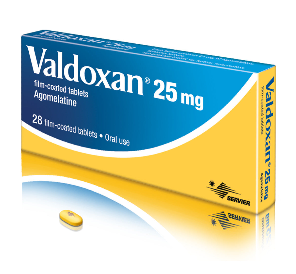 Valdoxan 25Mg Tablets 28'S