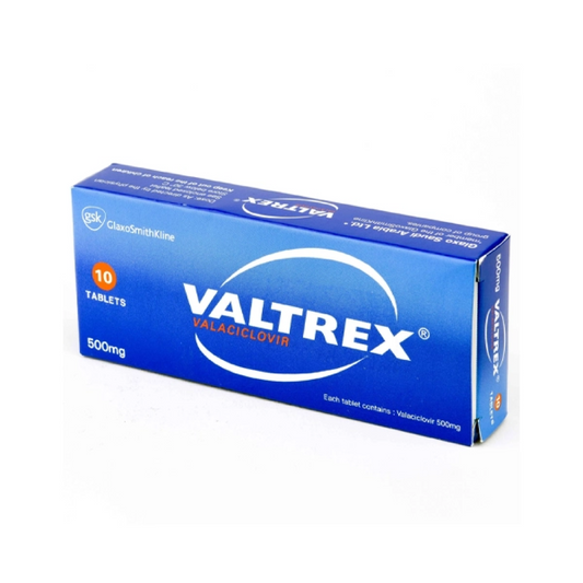 Valtrex 500Mg Tablets 10'S