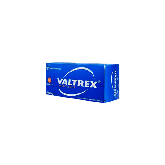 Valtrex 500mg Tablets 42'S