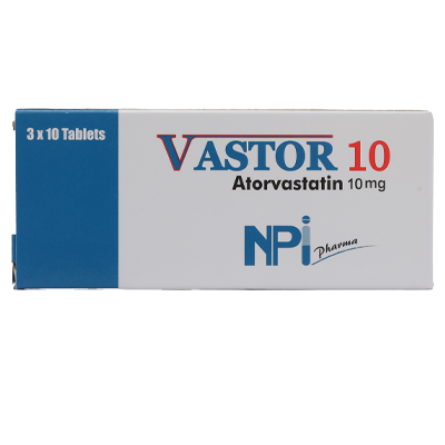 Vastor 10Mg Tablets 30'S
