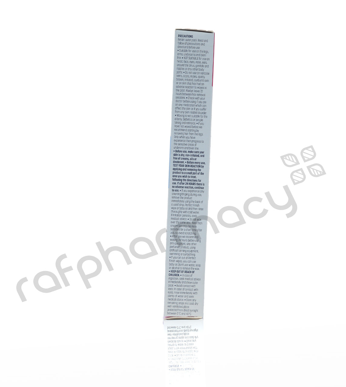 VEET PURE LEGS AND BODY WAX STRIPS 20'S