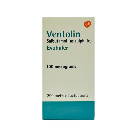 Ventolin Evohaler 100Mcg/200 Metered Actuations