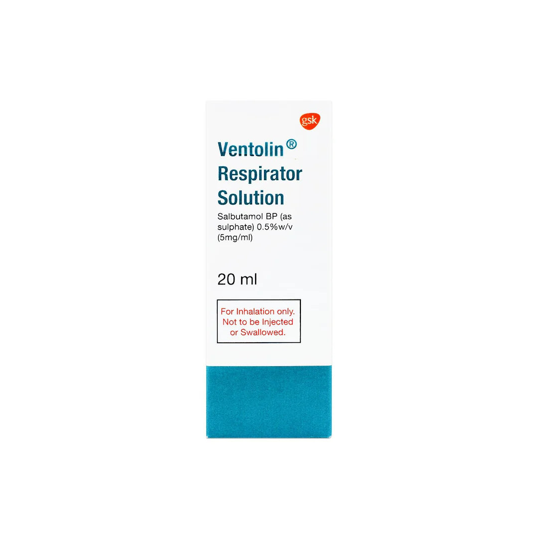 Ventolin Respirator Solution 20Ml