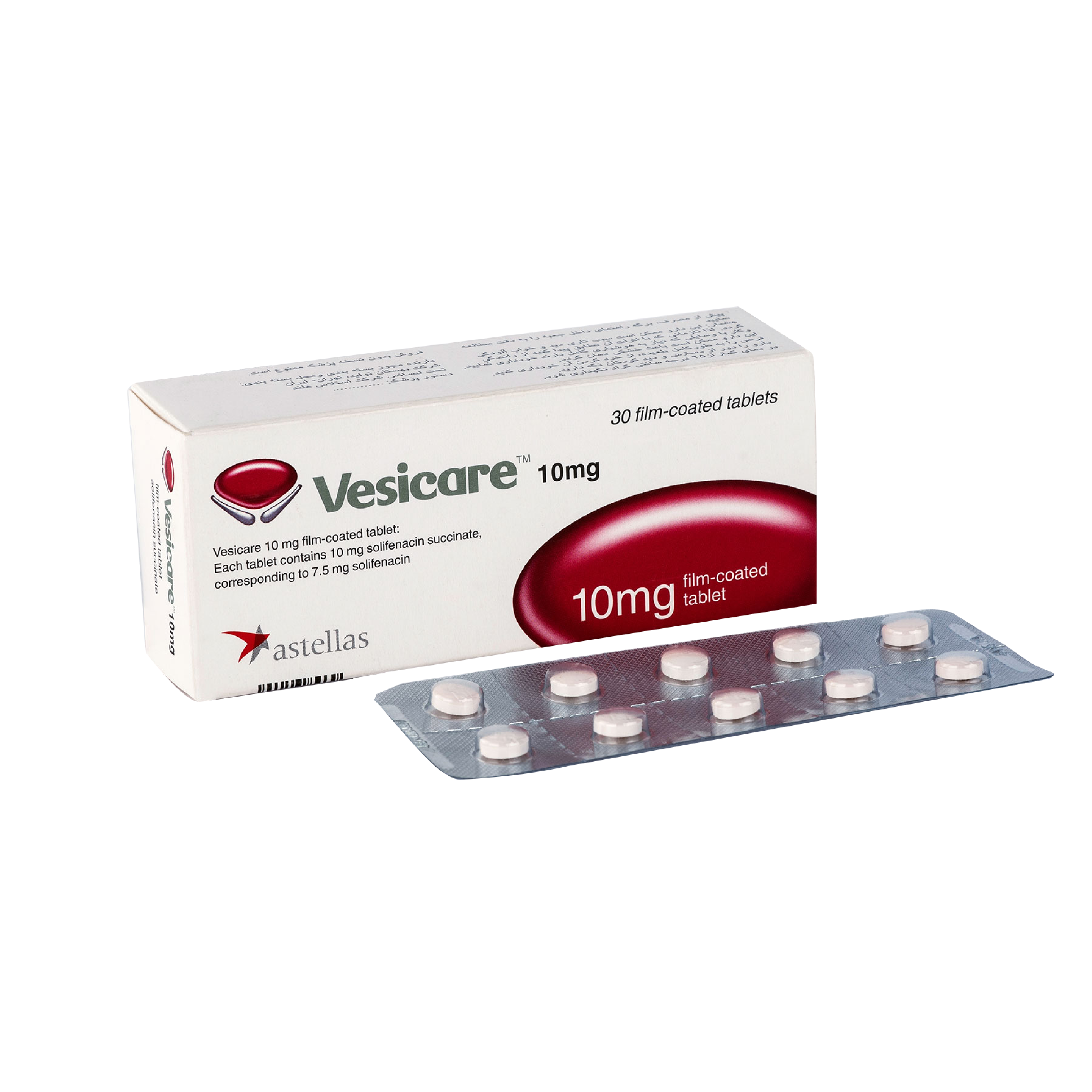 Vesicare 10mg Tab 30'S – Raf Pharmacy