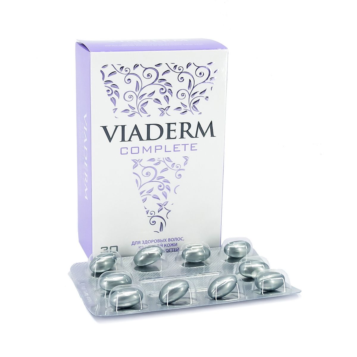 Viaderm Complete Capsules 30'S