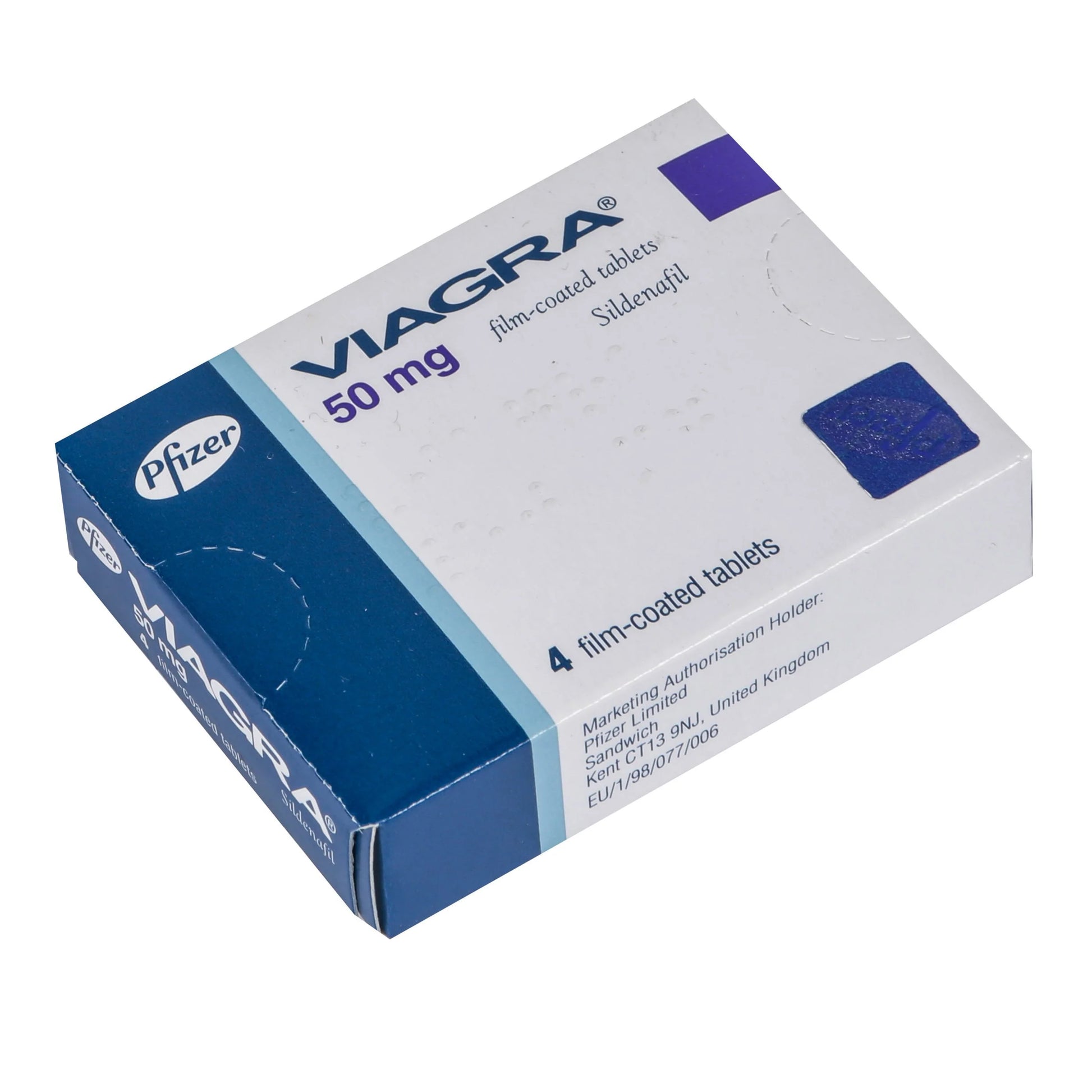 Viagra 50mg Tablets 4'S