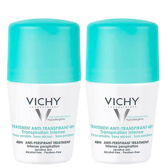 Vichy Deo Roll Anti-Perspirant Intense 48H 50Ml 2Pcs