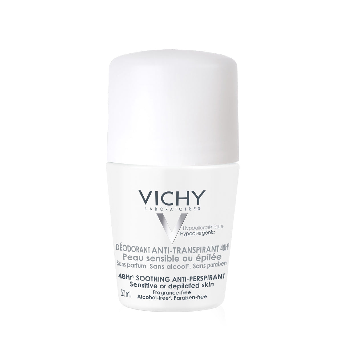 Vichy Deo Roll On Anti-Perspirant Sensitive 48H 50Ml 2Pcs