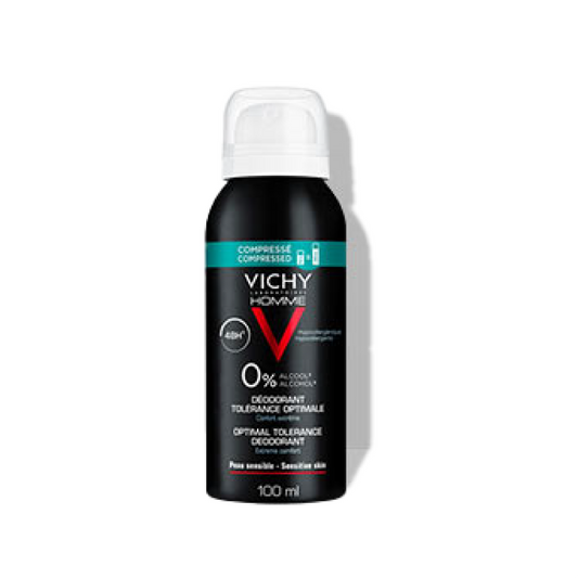 Vichy Homme Optimal Tolerance Deodorant Spray 48h 100ml