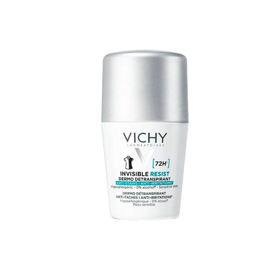 Vichy Invisible Resist Dermo Detranspirant 72h -Men Deo Roll On 50ml
