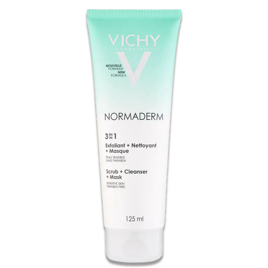 Vichy Normaderm 3 In 1 Clear Scrub +mask 125ml