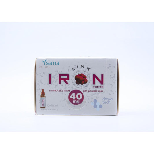 VIDA SANA IRON LINK FORTE 40MG VIALS 10'S