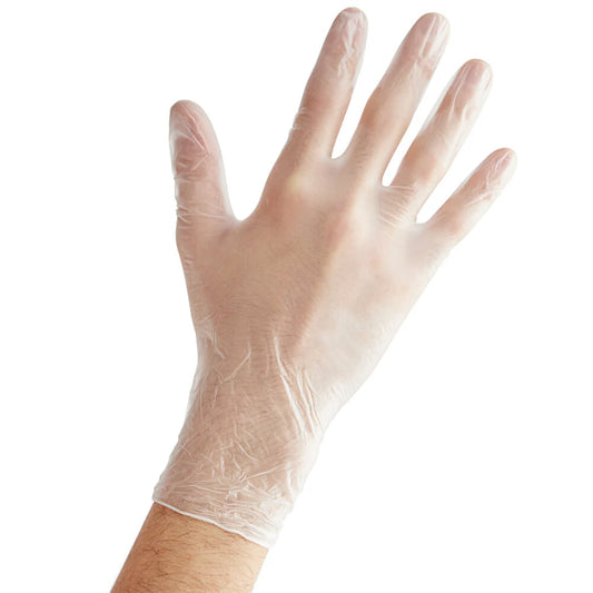 Vinyl Powder Free Gloves Large 100'S