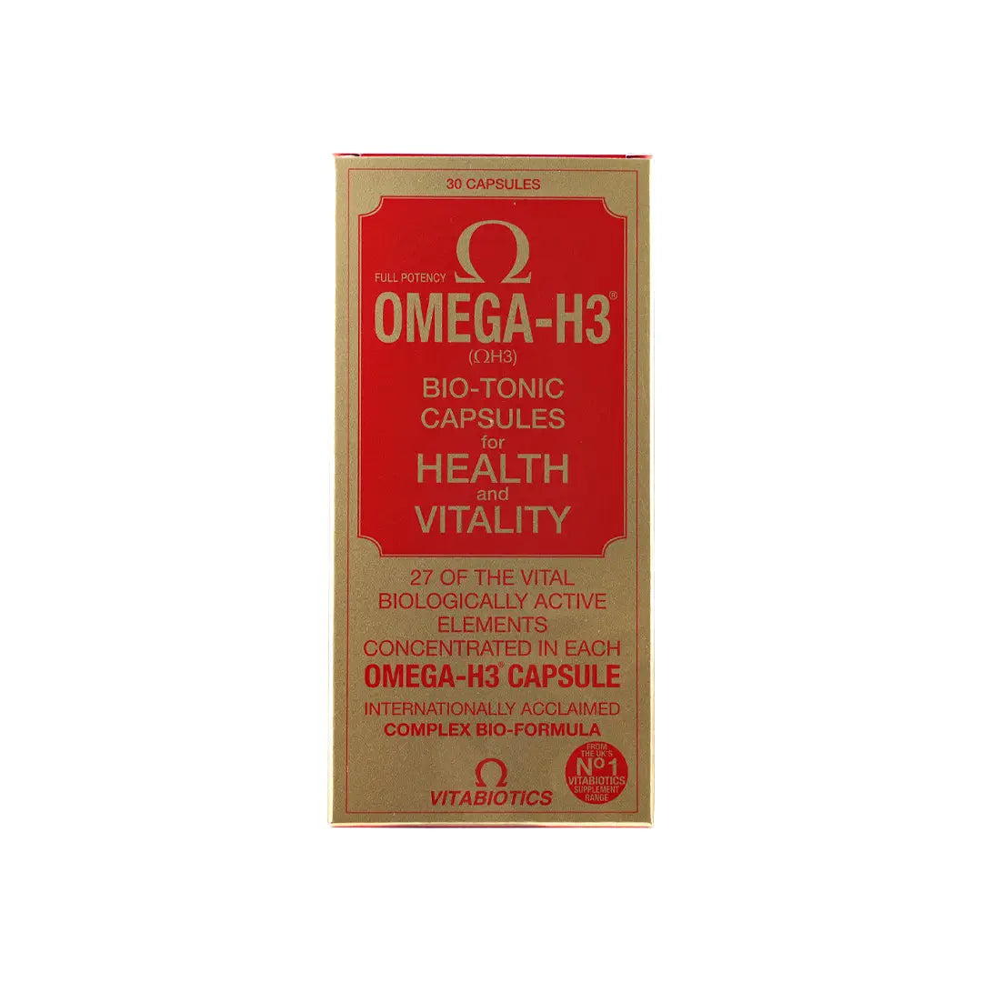 Vitabiotics Omega H3 Bio Tonic Capsules 30'S