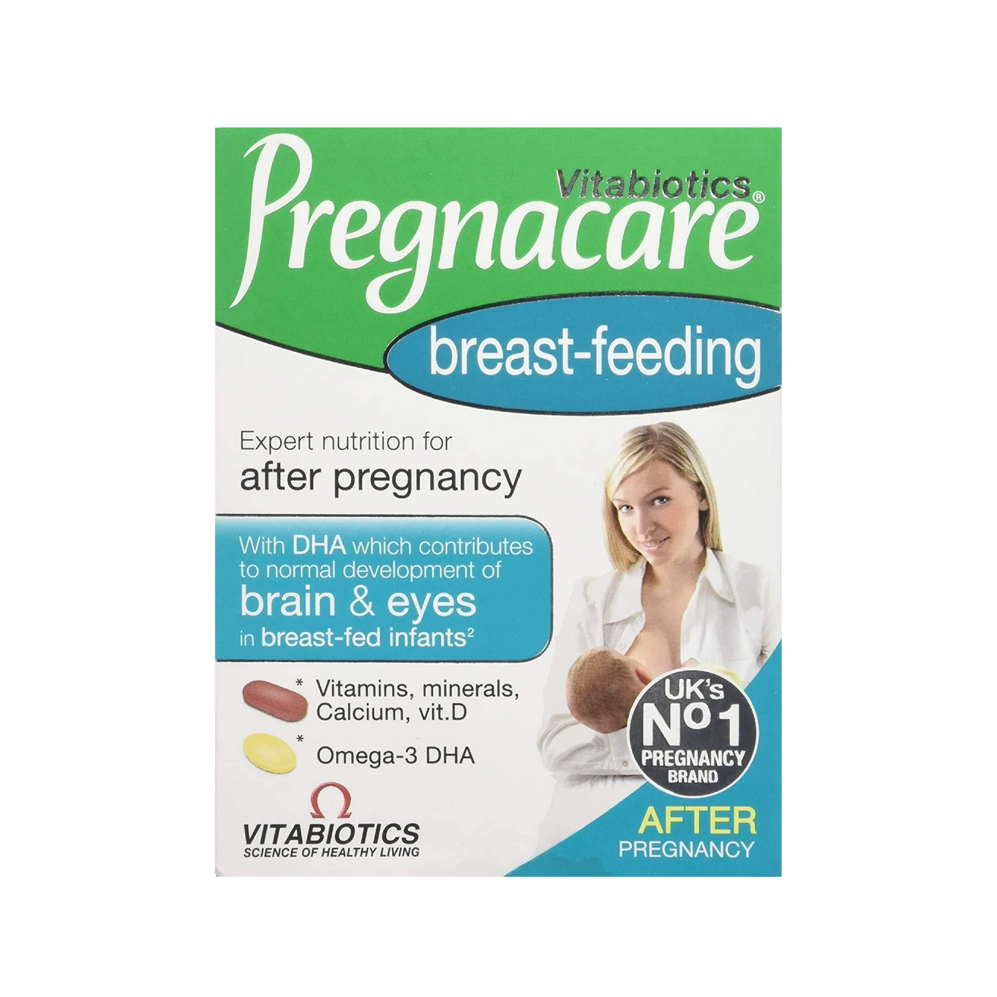 Vitabiotics Pregnacare Breast Feeding After Pregnancy Tablets 56'S And Capsules 28'S
