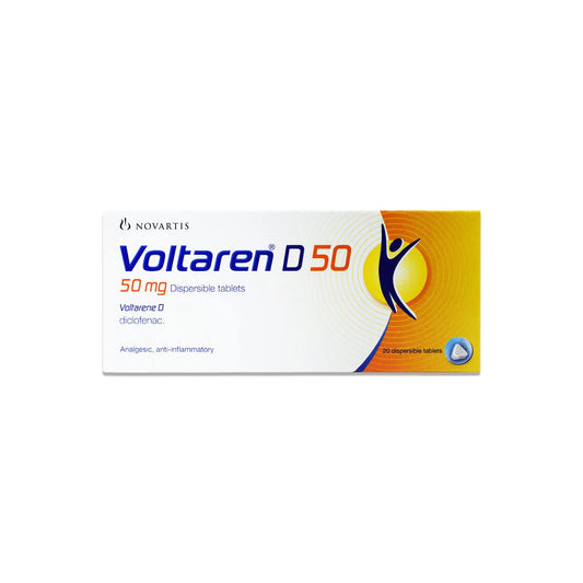 Voltaren D 50mg Tablets 20'S