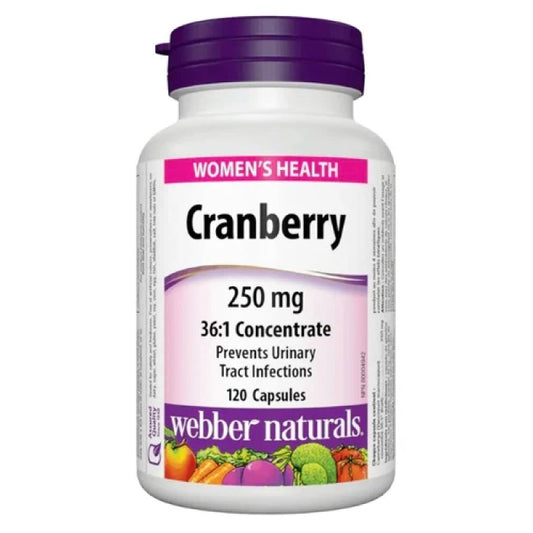 W-N Cranberry 250mg Capsule 120'S