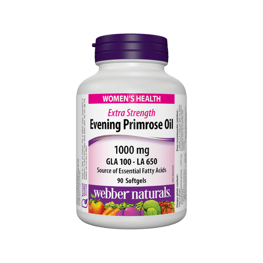 W-N Evening Primrose Oil 1000 Mg Softgels 90'S