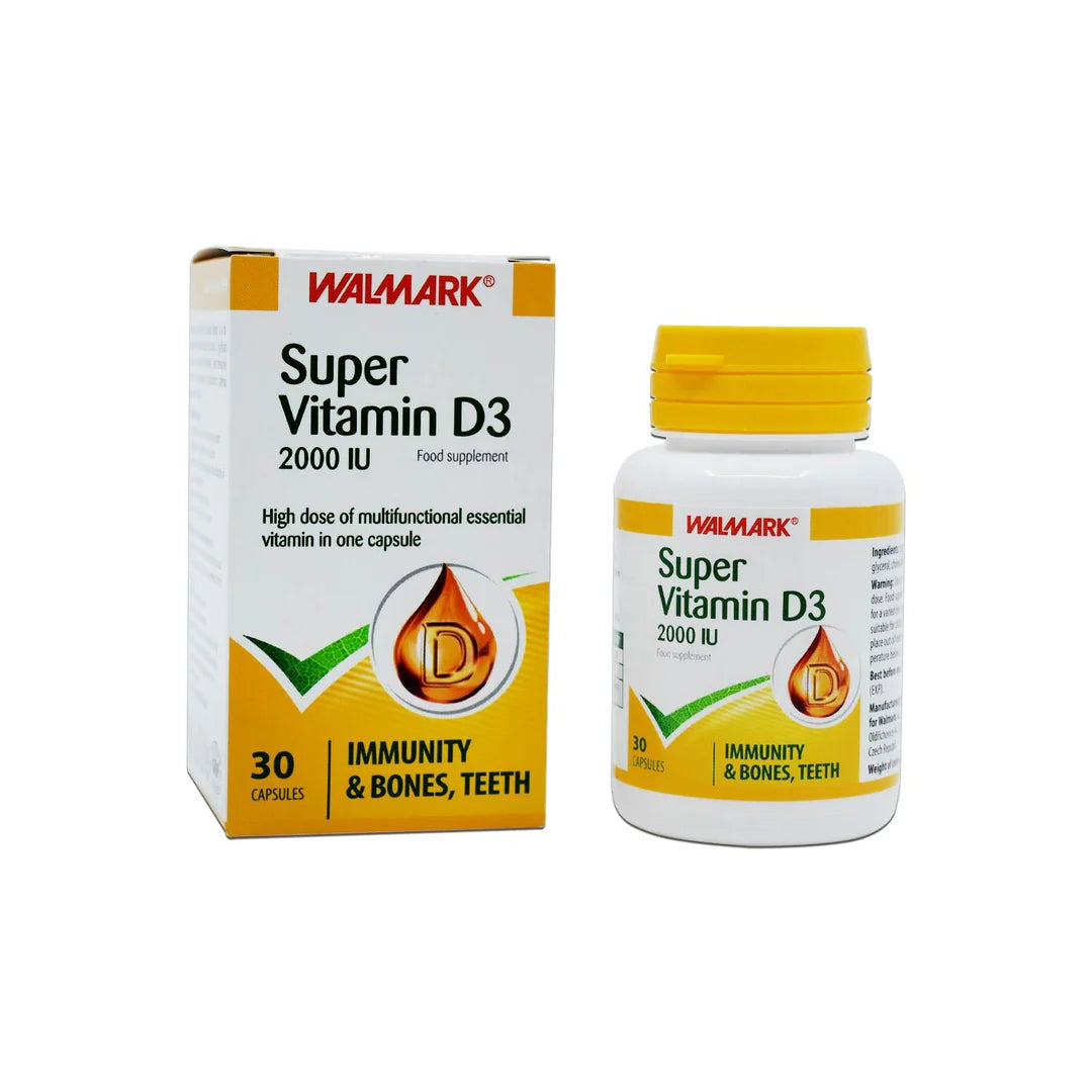 Walmark Super Vitamin D3 2000 Iu Capsules 30'S