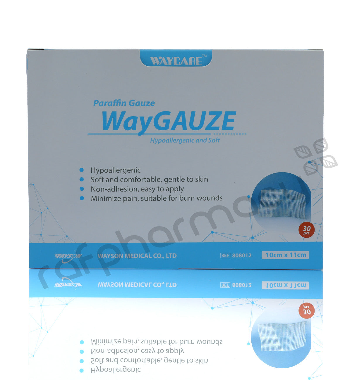 Waycare Paraffin Gauze 10x11 Cm 30'S