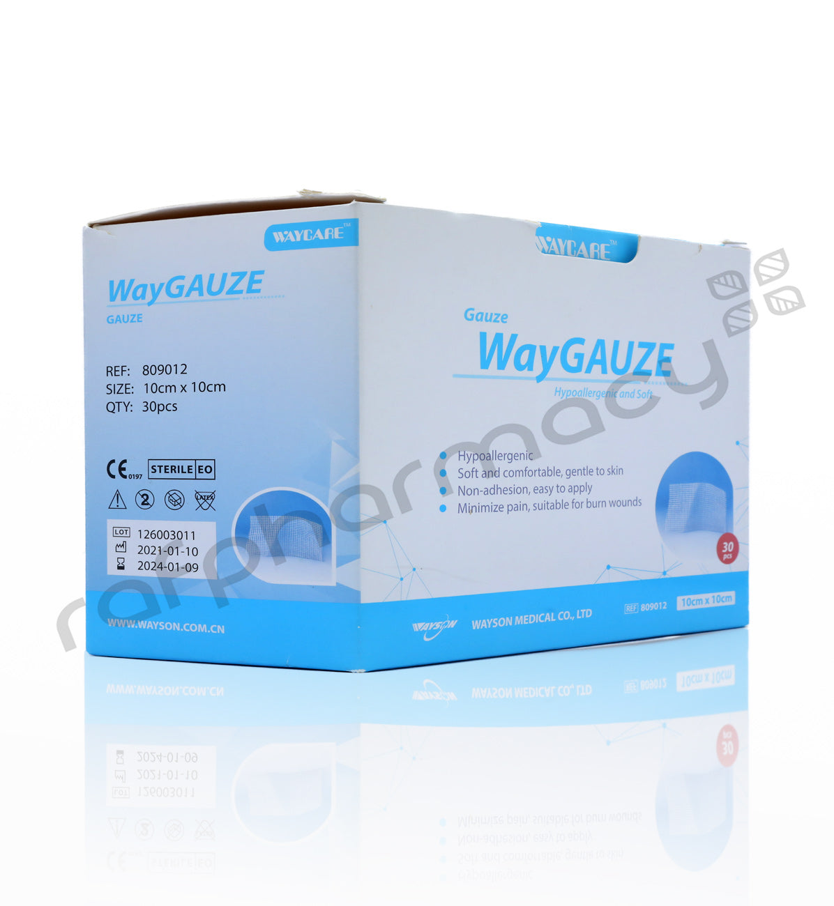 Waycare Sterile Gauze Swabs 10x10 Cm 30'S