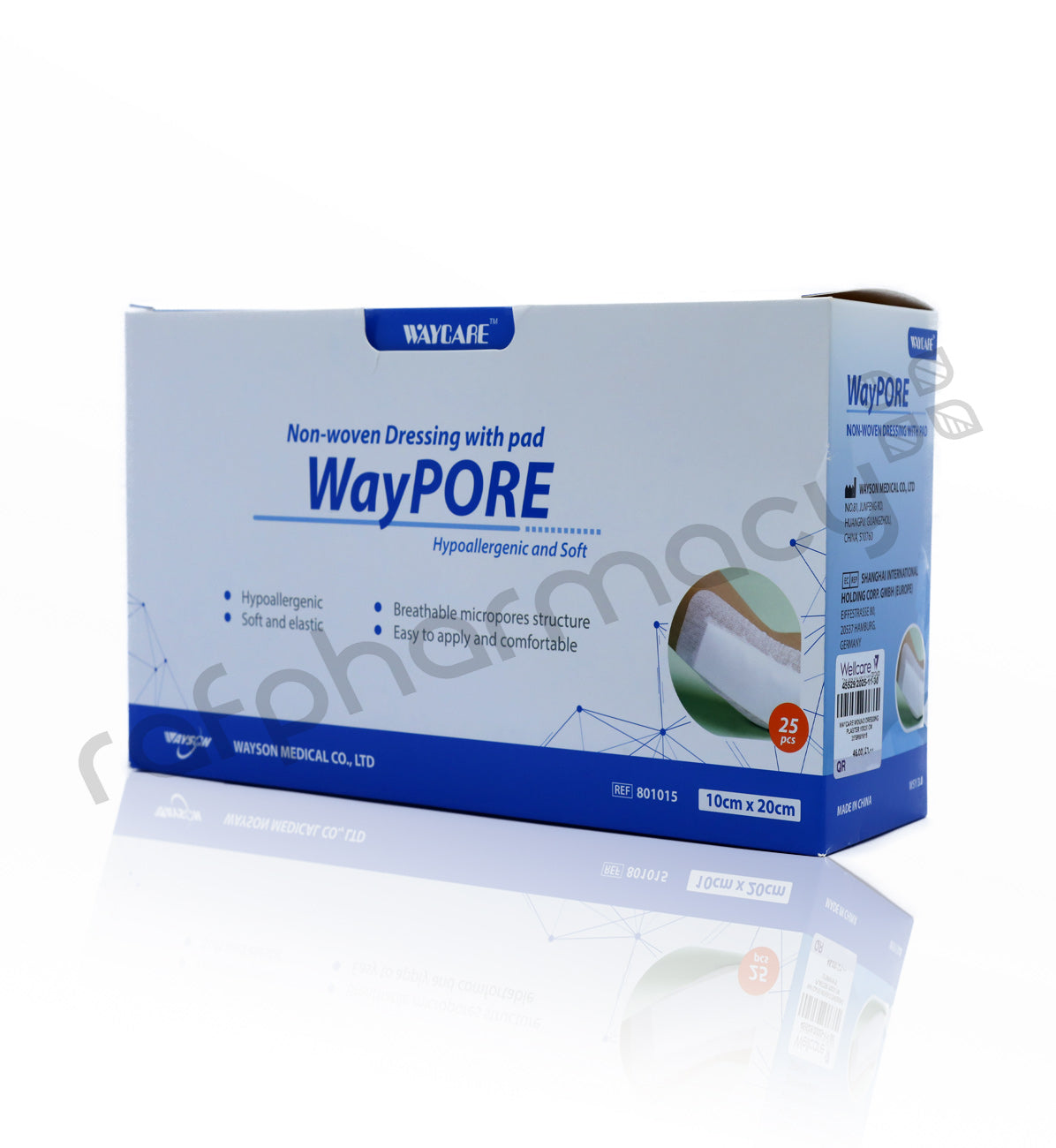 Waycare Wound Dressing Plaster 10x20 Cm 25'S