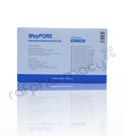Waycare Wound Dressing Plaster 6x10 Cm 50'S