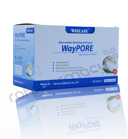 Waycare Wound Dressing Plaster 6x10 Cm 50'S