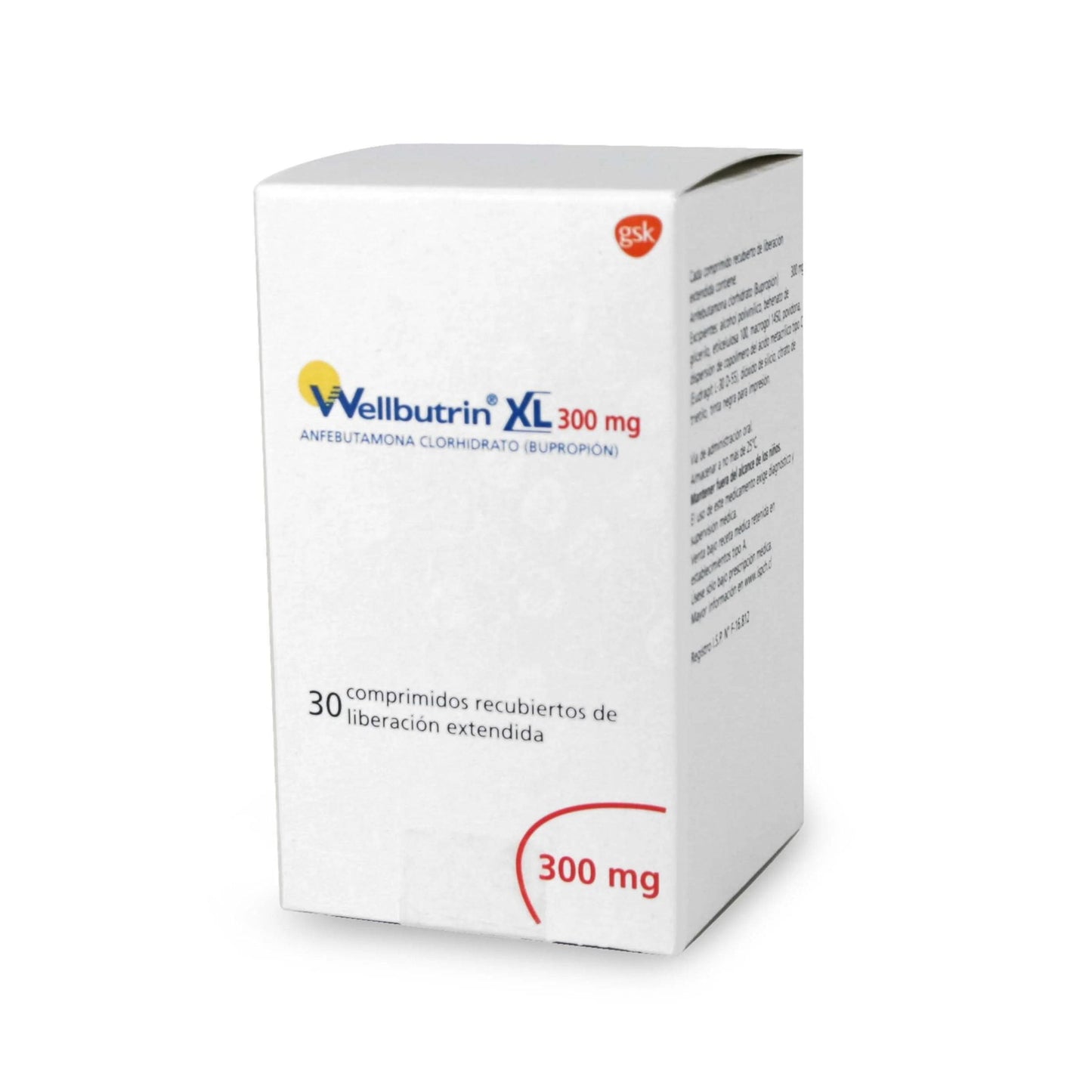 Wellbutrin Xl 300mg Tablet 1x30s'