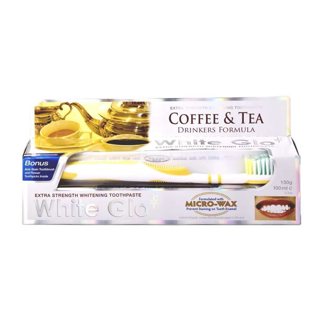 White Glo Coffee & Tea Drinkers Formula Whitening Toothpaste 100Ml