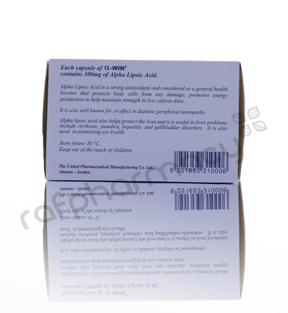 WIN 300MG CAPSULES 60'S