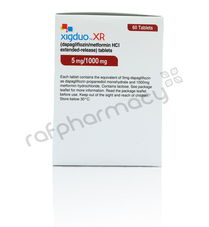 Xigduo Xr 5Mg/1000Mg 6X10 60'S