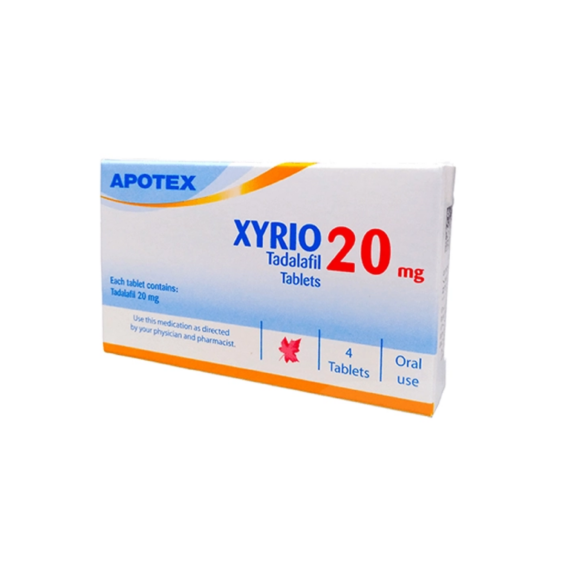 Xyrio 20mg Tablets 4'S