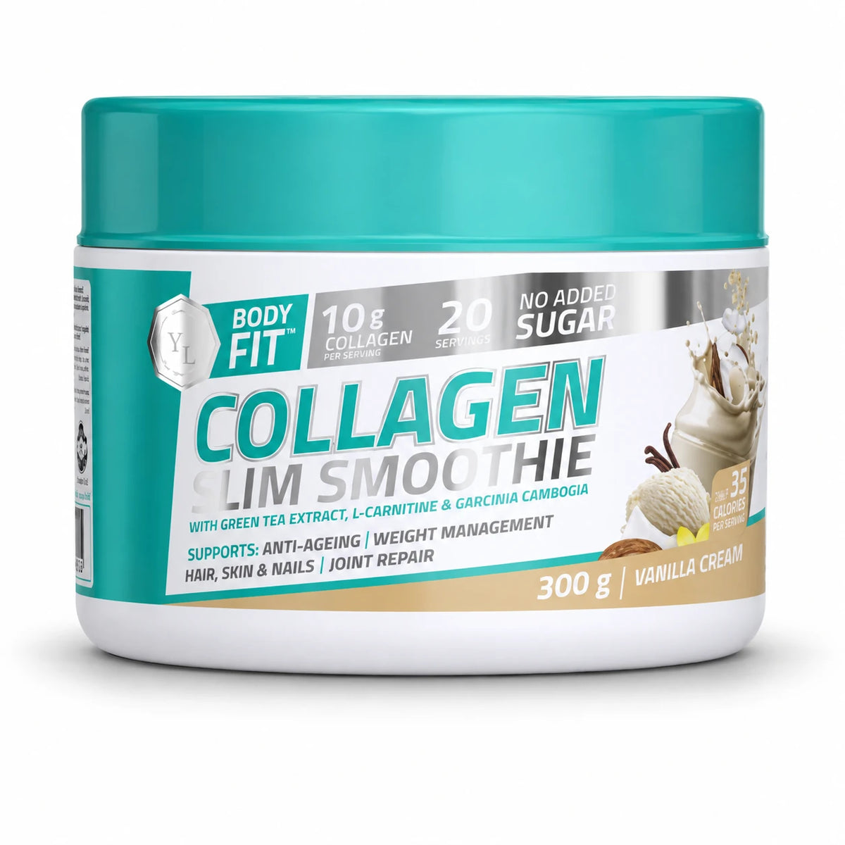 Youthful Living Body Fit Collagen Slim Smoothie Vanilla Coconut 300g