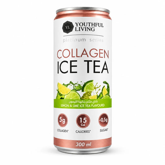 Youthful Living Collagen Ice Tea Lemon & Lime 300ml