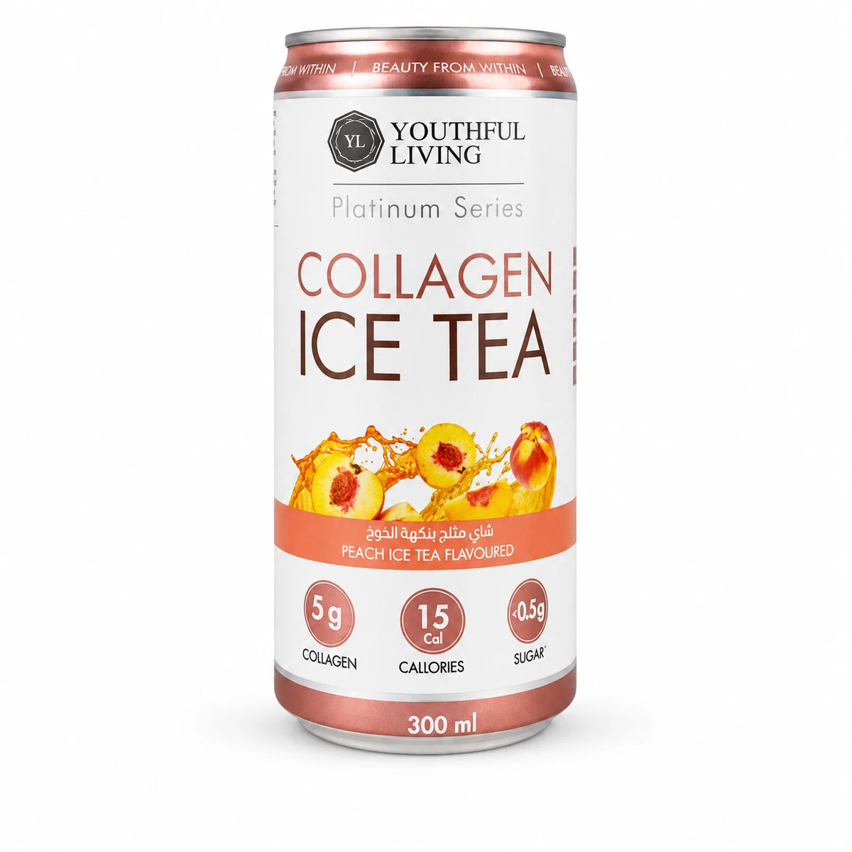 Youthful Living Collagen Ice Tea Peach 300ml