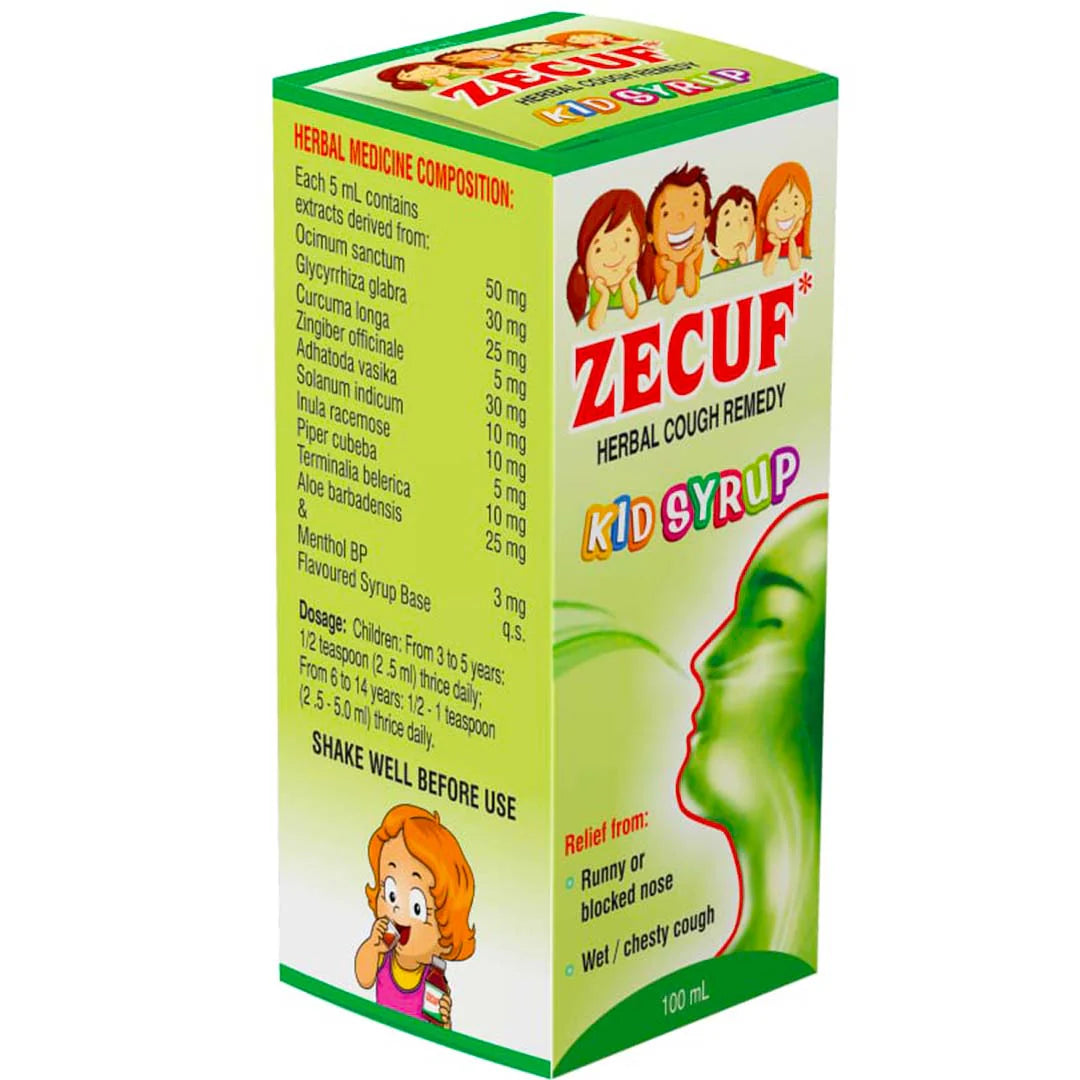 ZECUF KID COUGH SYRUP 100ML