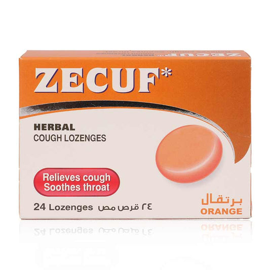 Zecuf Orange Herbal Lozenges 24'S
