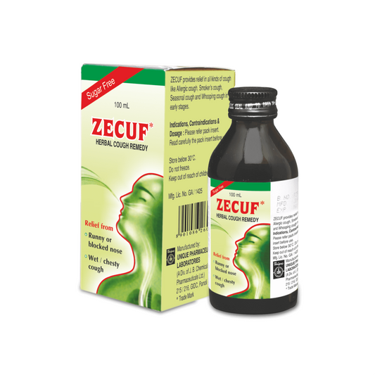 Zecuf Sugar Free Cough Syrup 100Ml