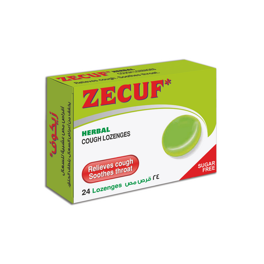 Zecuf Sugar Free Herbal Lozenges 24'S