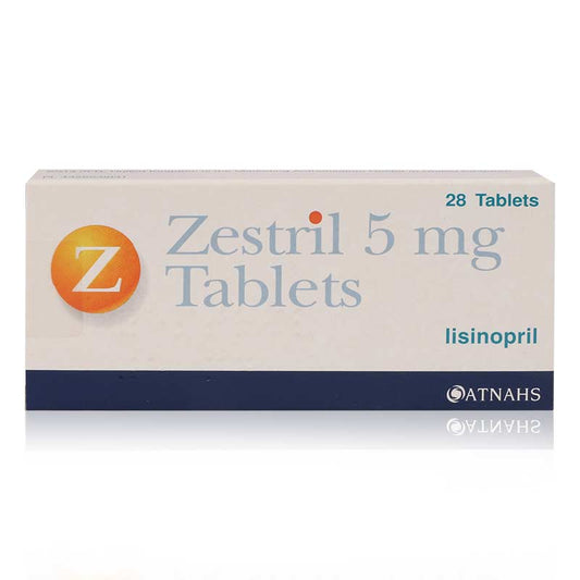 Zestril 5mg Tablets 28'S