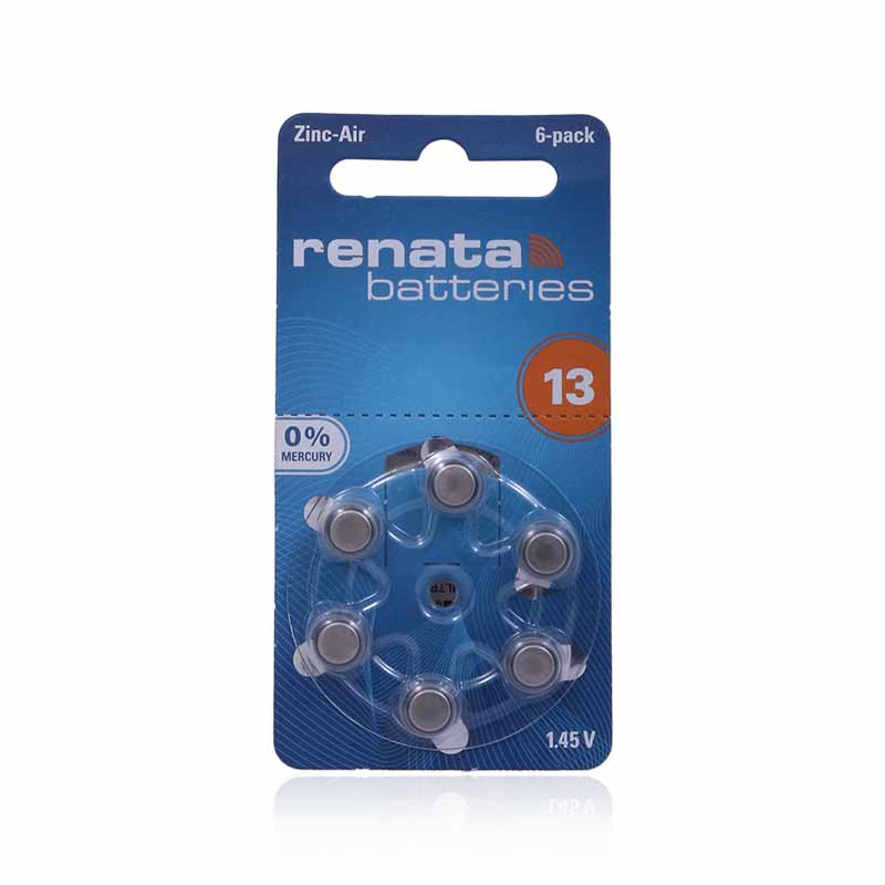 Zinc Air Ha60 Battery Replacement Set 6'S