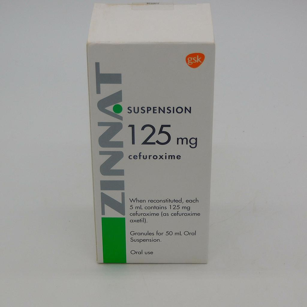 Zinnat 125mg Suspension 50ml