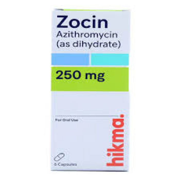 Zocin 250mg Capsules 6'S