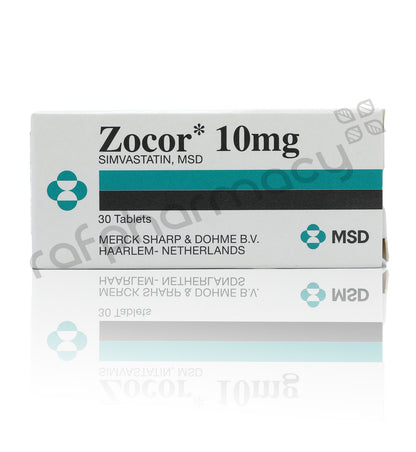 ZOCOR 10MG TABLETS 30'S