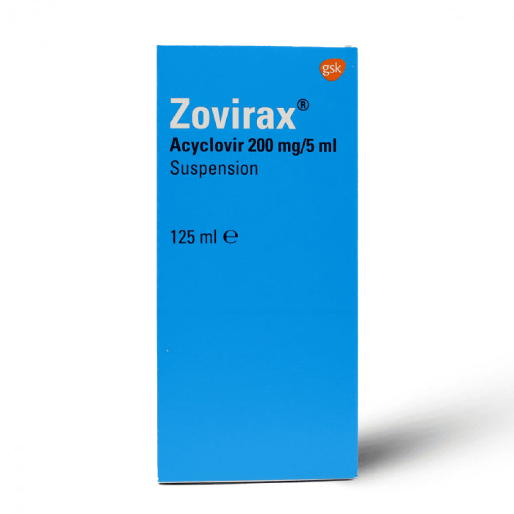 Zovirax 200Mg Oral Suspension 125Ml