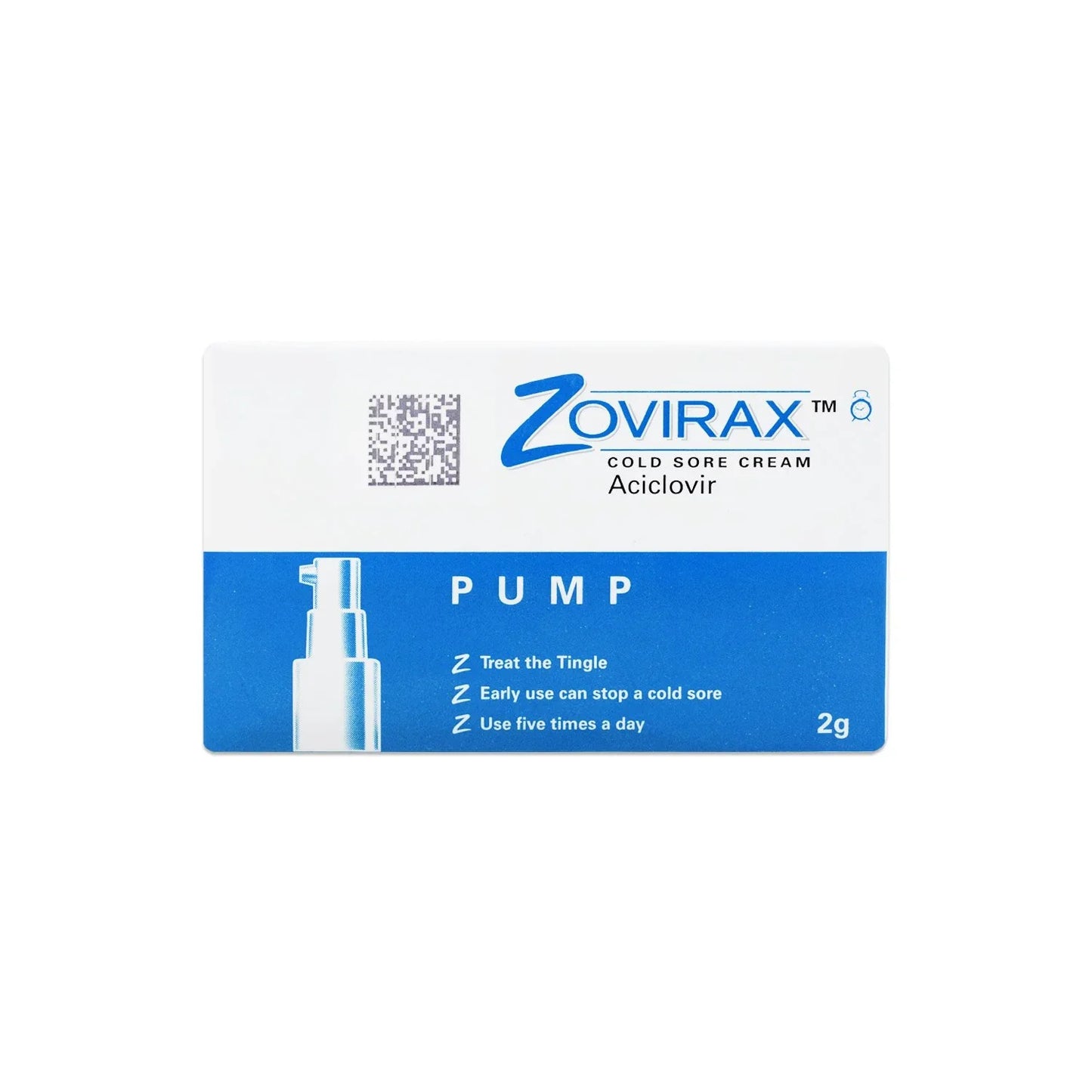 Zovirax Pump Cream 2gm