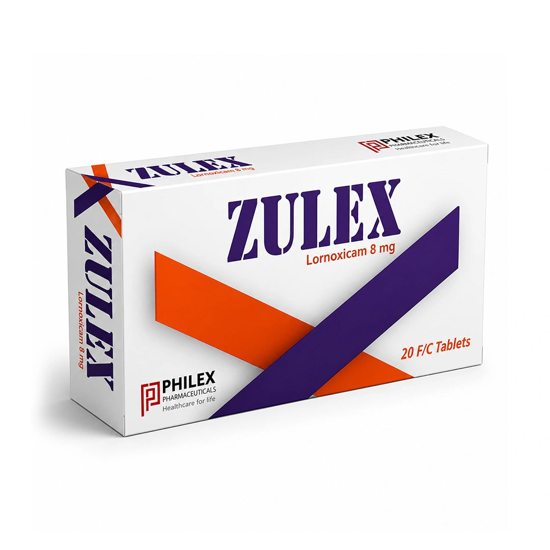 Zulex 8mg Talets 20'S